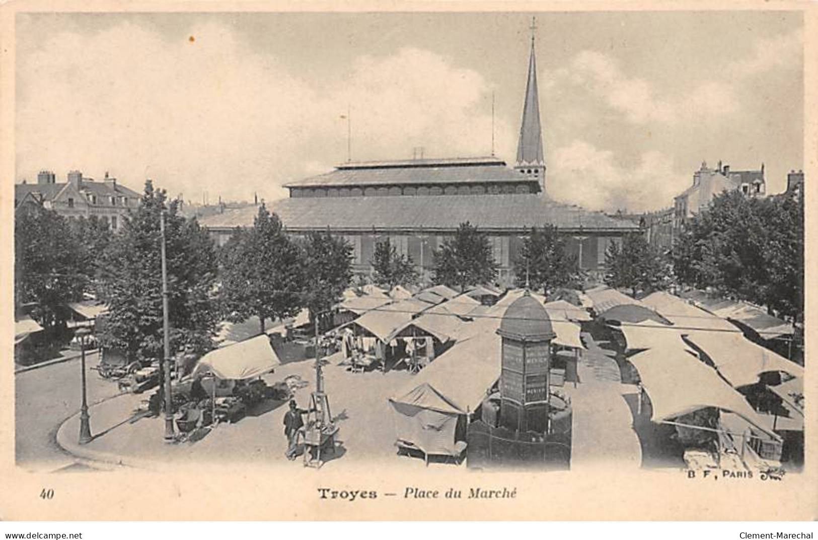 TROYES - Place Du Marché - Très Bon état - Troyes