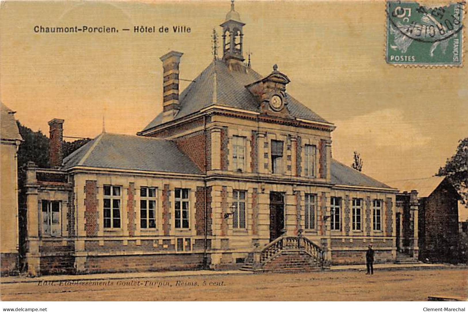 CHAUMONT PORCIEN - Hôtel De Ville - Très Bon état - Chateau Porcien