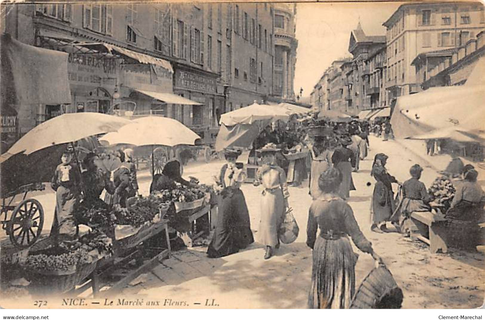 NICE - Le Marché Aux Fleurs - état - Märkte