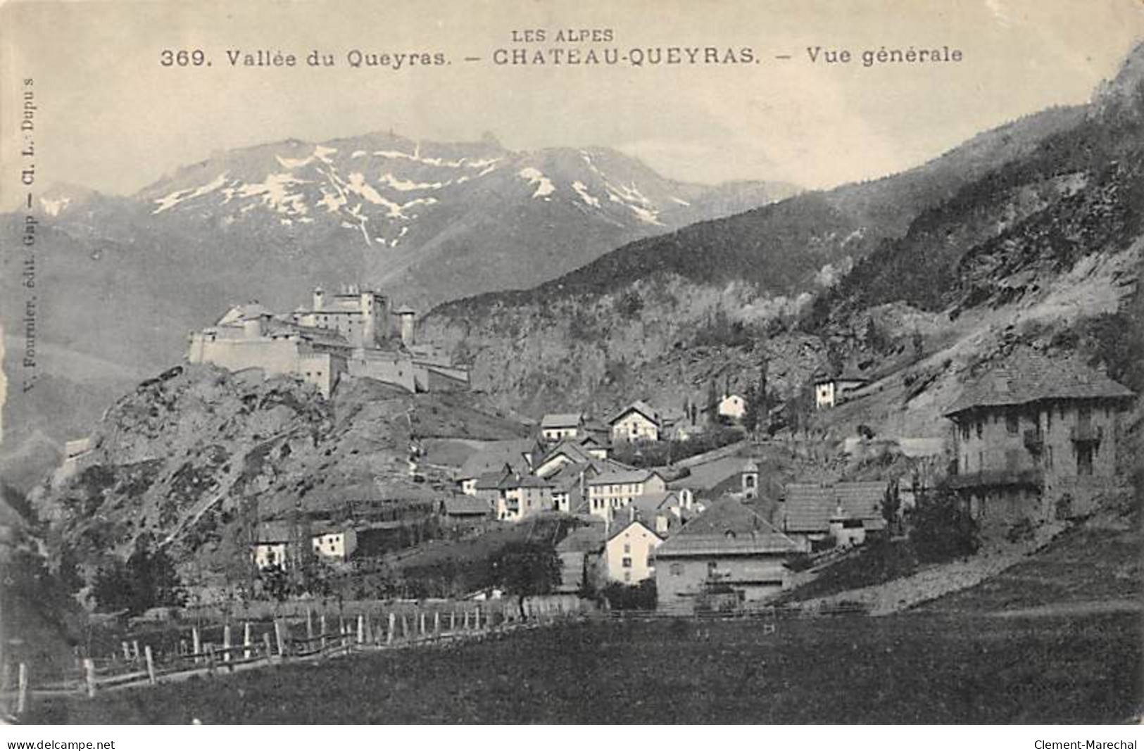 CHATEAU QUEYRAS - Vue Générale - Très Bon état - Autres & Non Classés