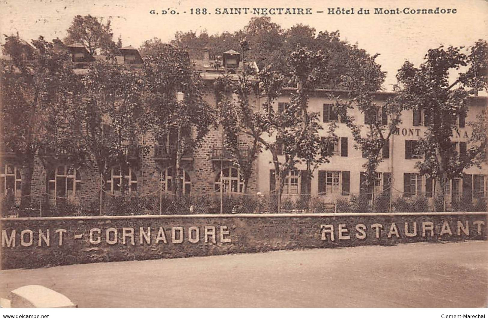 SAINT NECTAIRE - Hôtel Du Mont Cornadore - Très Bon état - Saint Nectaire