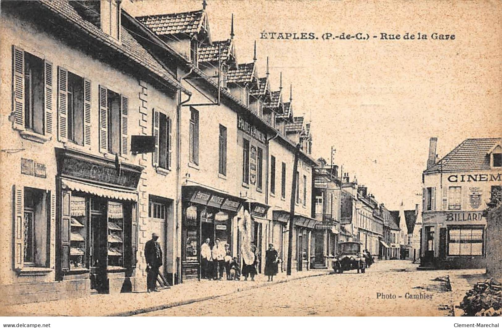 ETAPLES - Rue De La Gare - état - Etaples