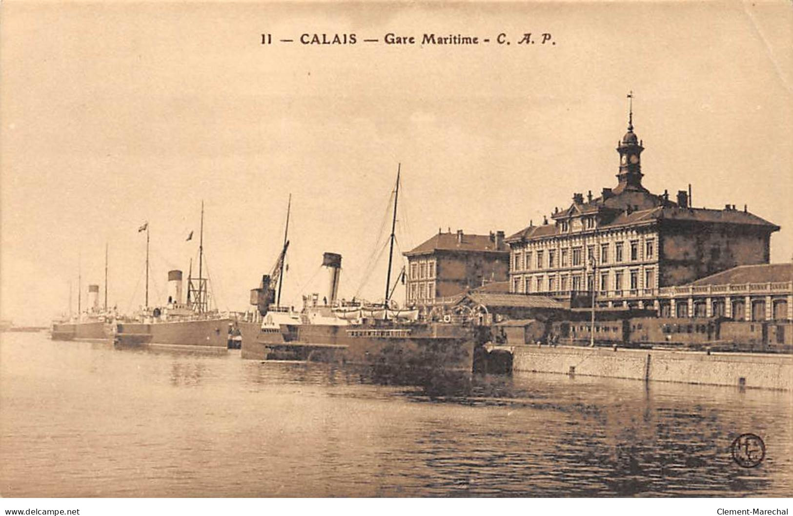 CALAIS - Gare Maritime - état - Calais