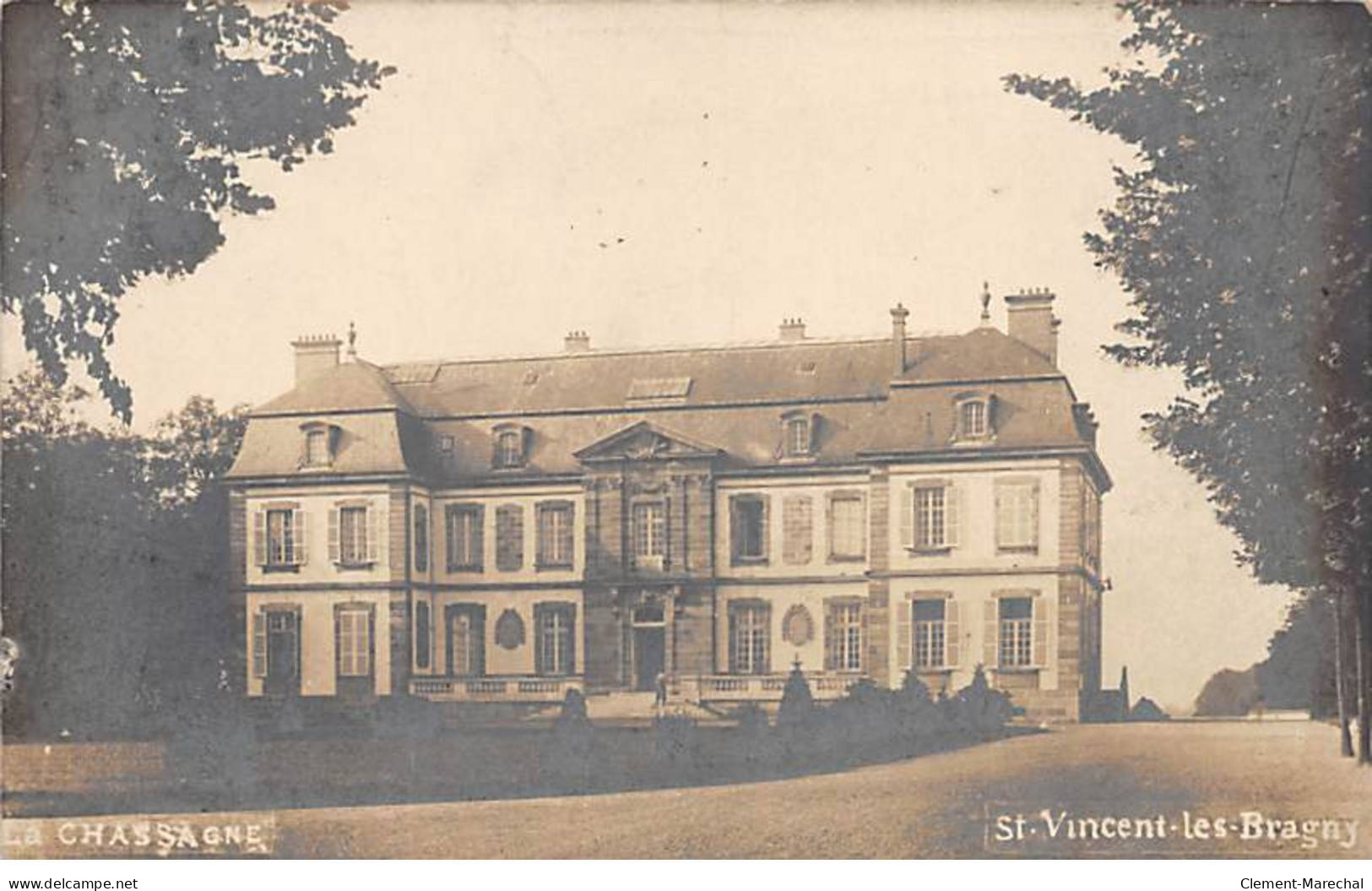 SAINT VINCENT LES BRAGNY - La Chassagne - Château - Carte Photo - Très Bon état - Sonstige & Ohne Zuordnung