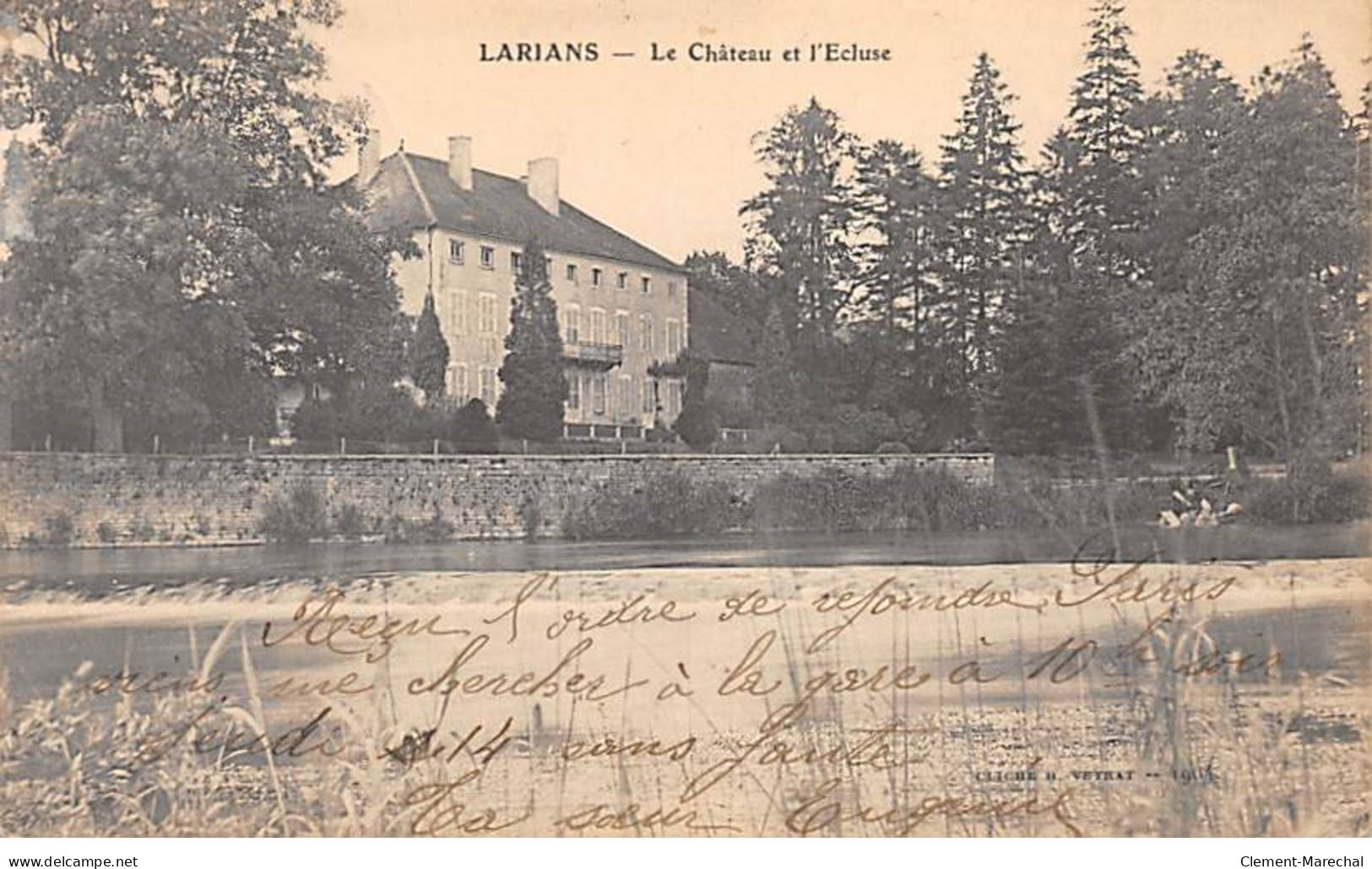 LARIANS - Le Château Et L'Ecluse - Très Bon état - Autres & Non Classés