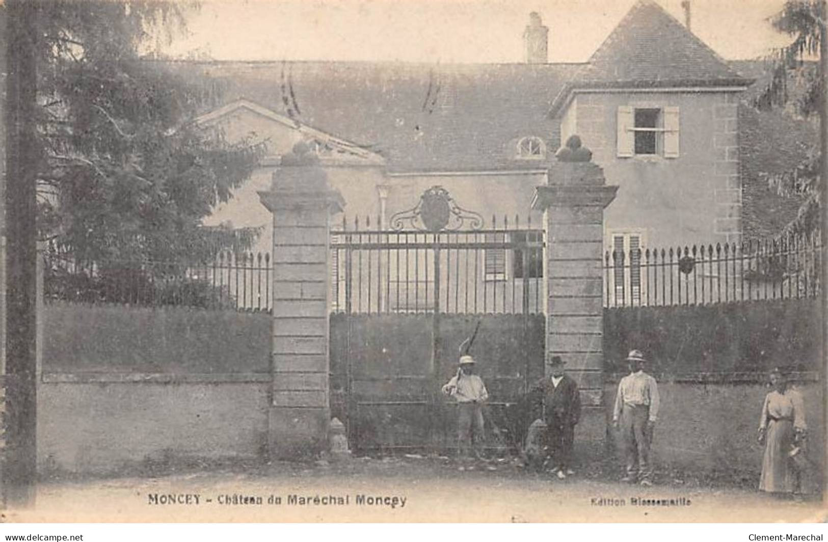 MONCEY - Château Du Maréchal Moncey - état - Autres & Non Classés