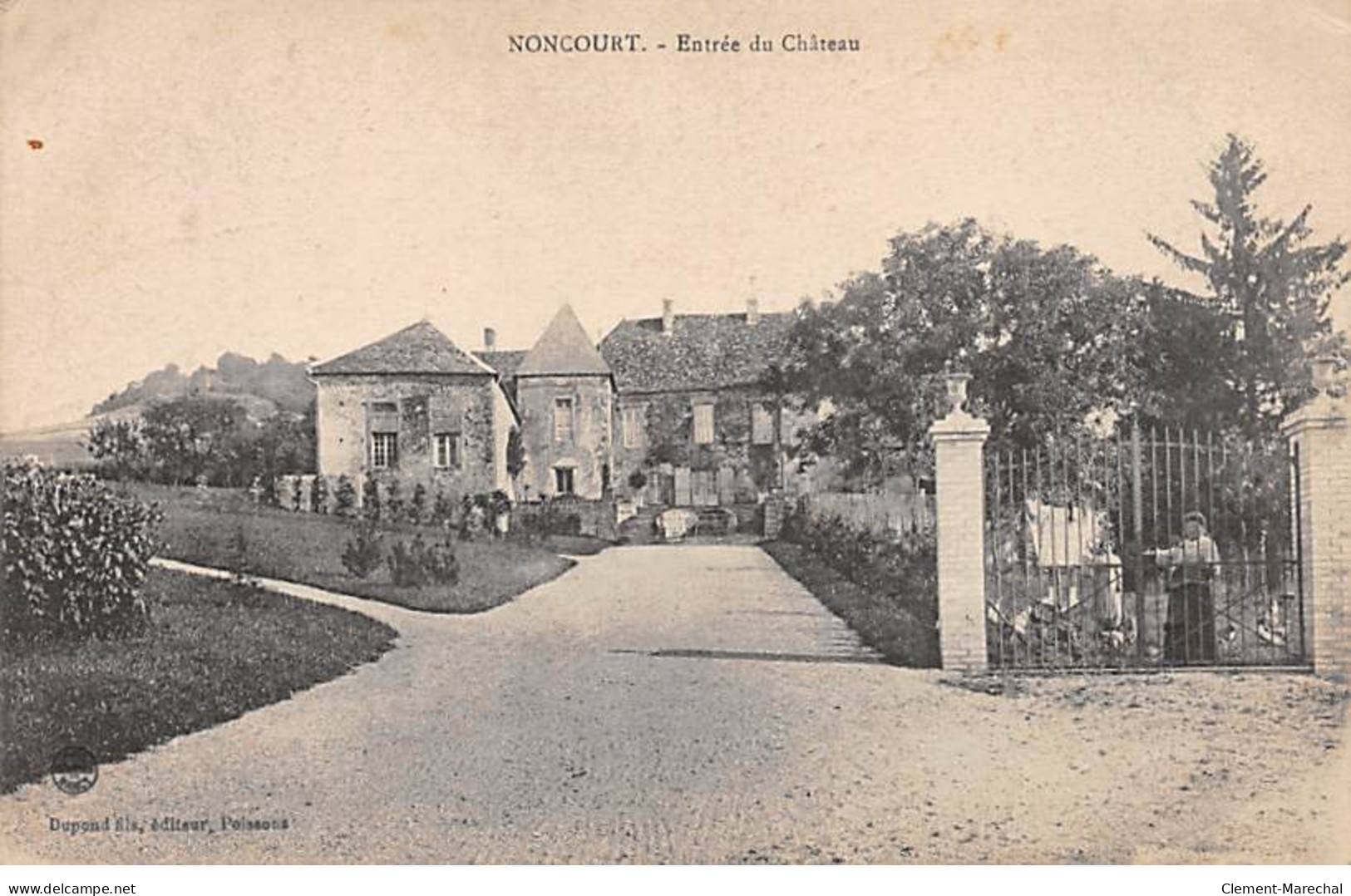 NONCOURT - Entrée Du Château - Très Bon état - Other & Unclassified