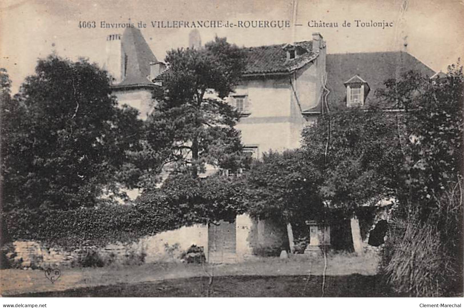 Environs De VILLEFRANCHE DE ROUERGUE - Château De Toulonjac - Très Bon état - Other & Unclassified