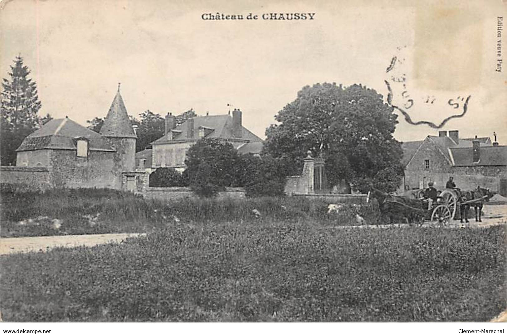 Château De CHAUSSY - état - Andere & Zonder Classificatie