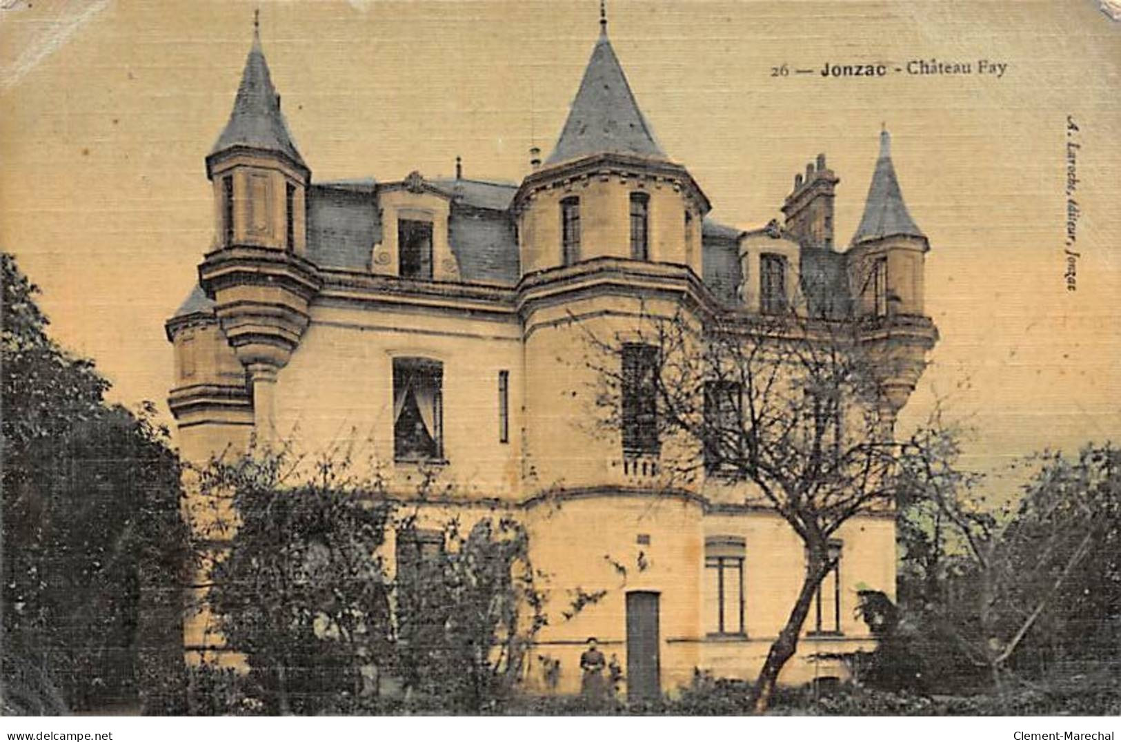 JONZAC - Château Fay - état - Jonzac