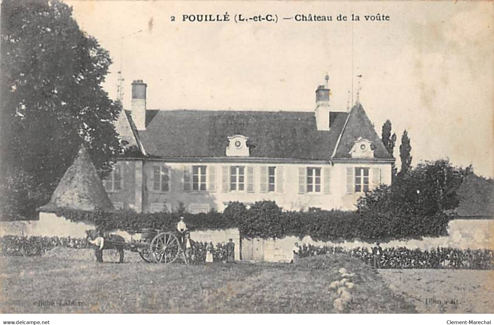 POUILLE - Château De La Voûte - Très Bon état - Autres & Non Classés
