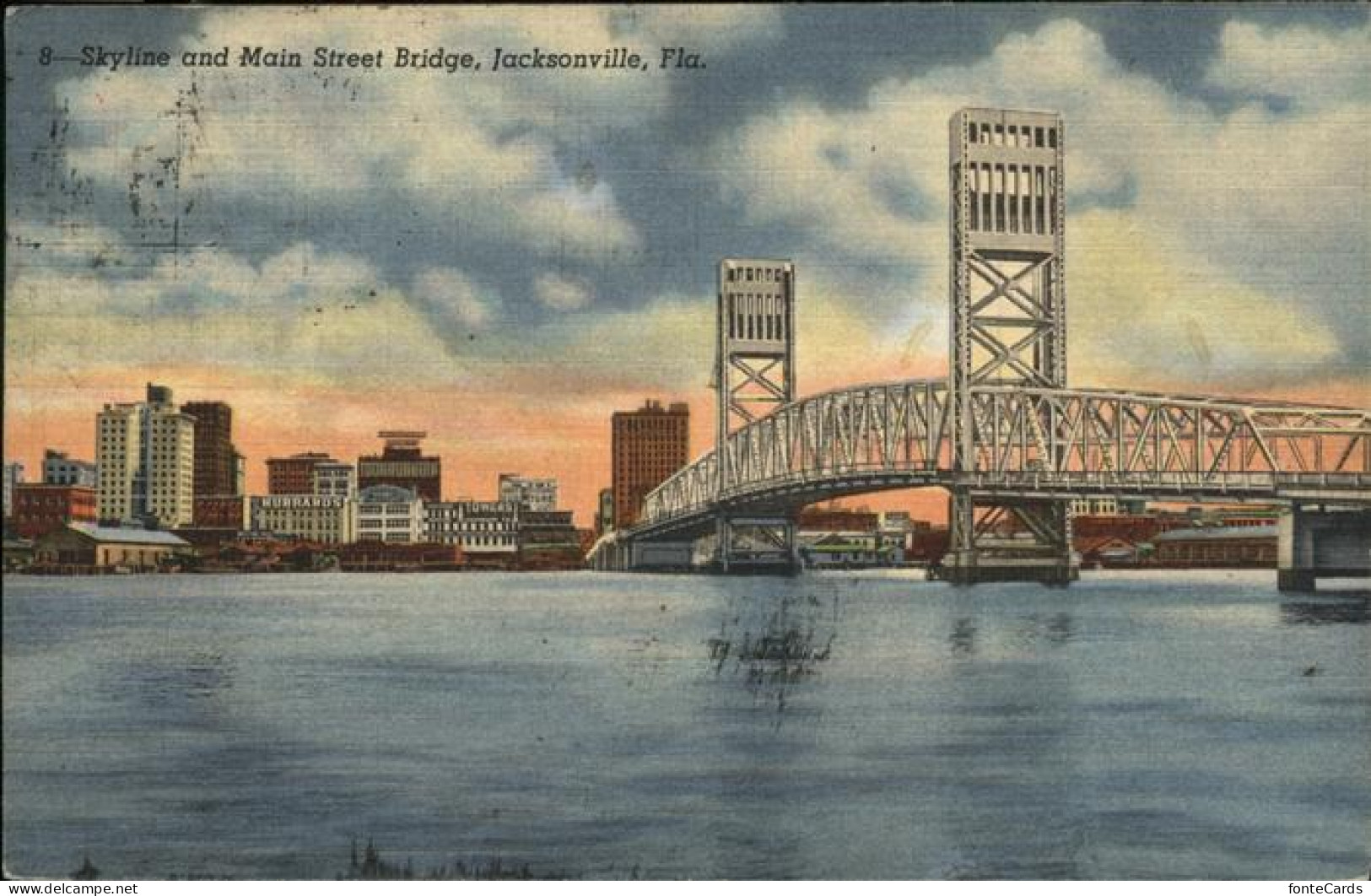 11111594 Jacksonville_Florida Skyline Main Street Bridge - Autres & Non Classés