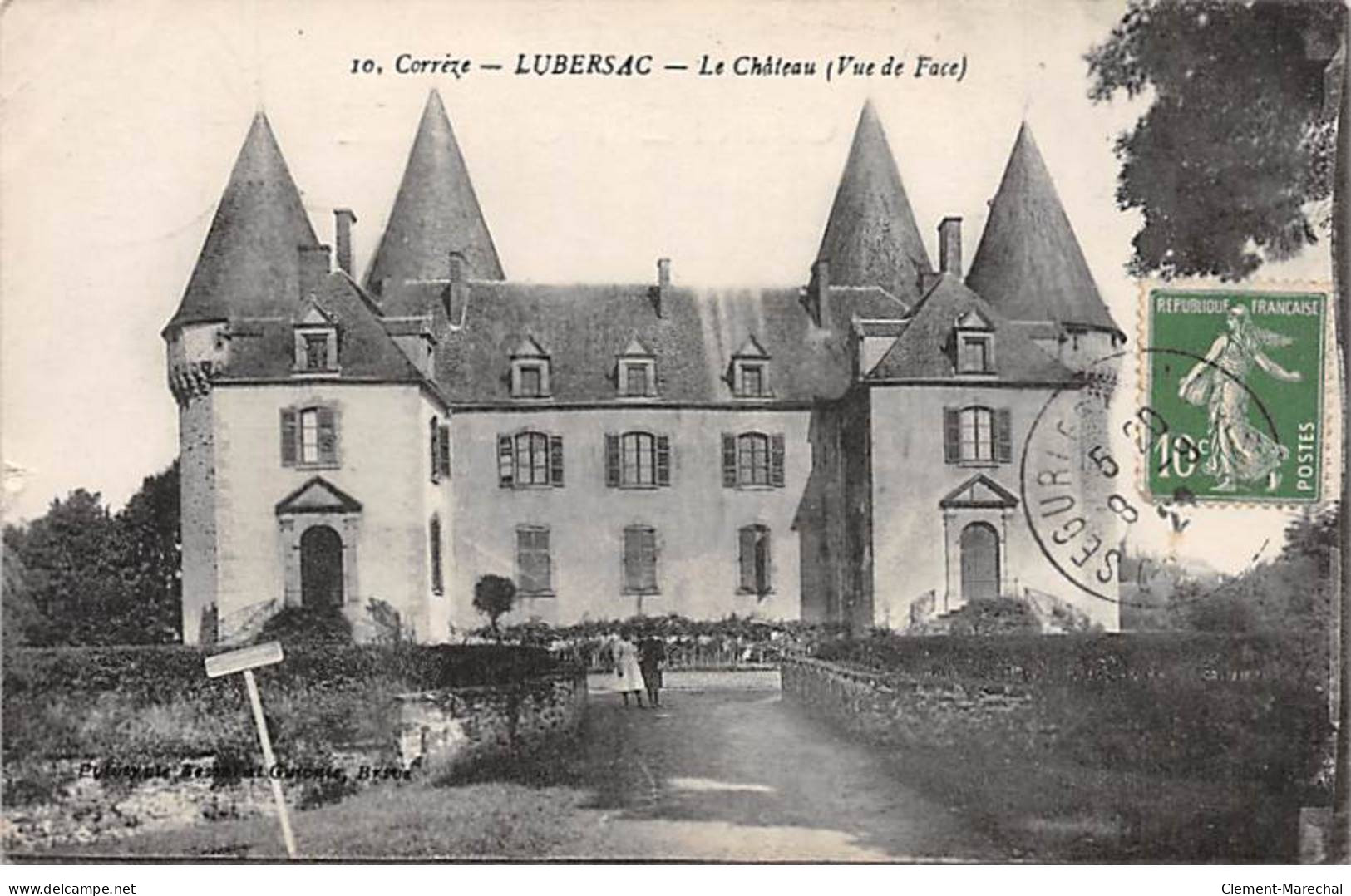 LUBERSAC - Le Château - état - Autres & Non Classés