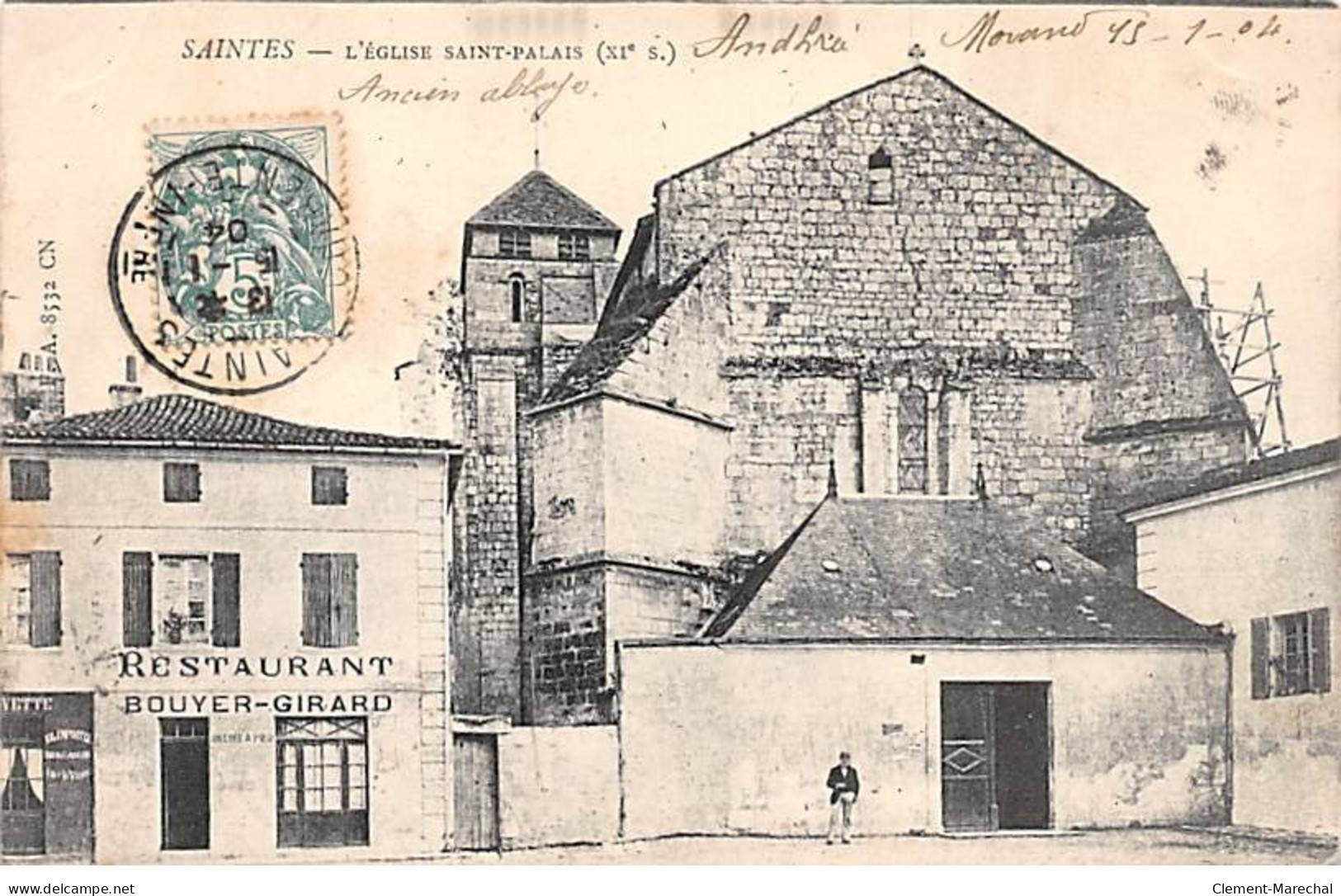 SAINTES - L'Eglise Saint Palais - Très Bon état - Saintes