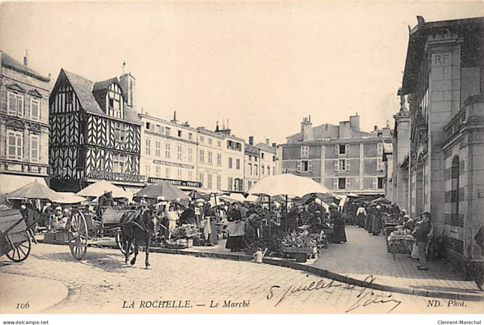 LA ROCHELLE - Le Marché - Très Bon état - La Rochelle