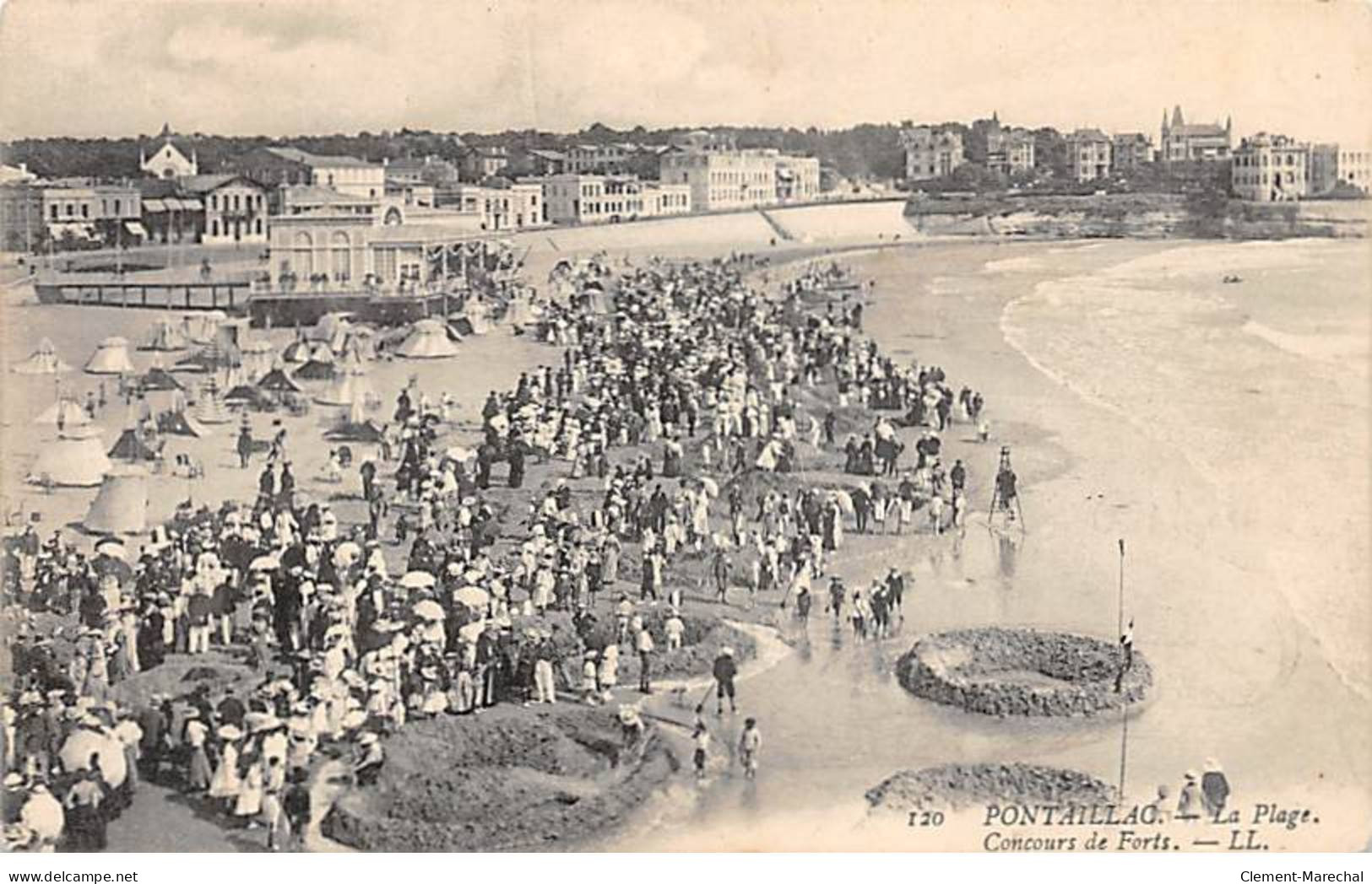 PONTAILLAC - La Plage - Concours De Forts - état - Autres & Non Classés