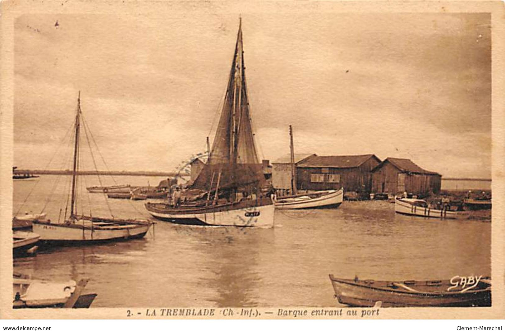 LA TREMBLADE - Barque Entrant Au Port - Très Bon état - La Tremblade