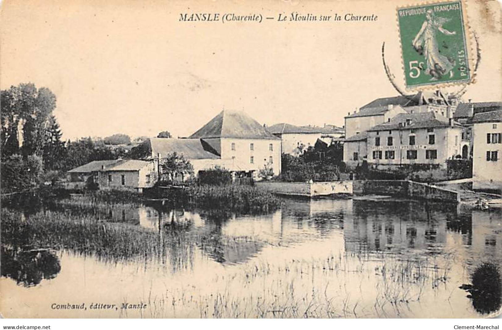 MANSLE - Le Moulin Sur La Charente - Très Bon état - Mansle