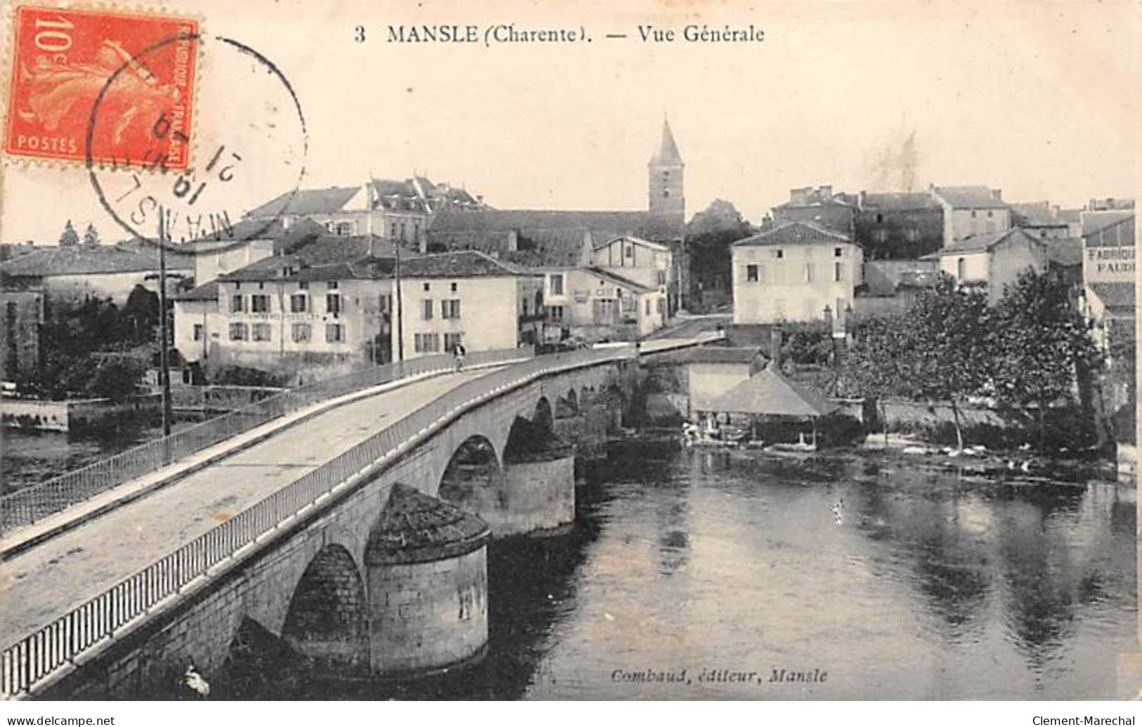 MANSLE - Vue Générale - Très Bon état - Mansle