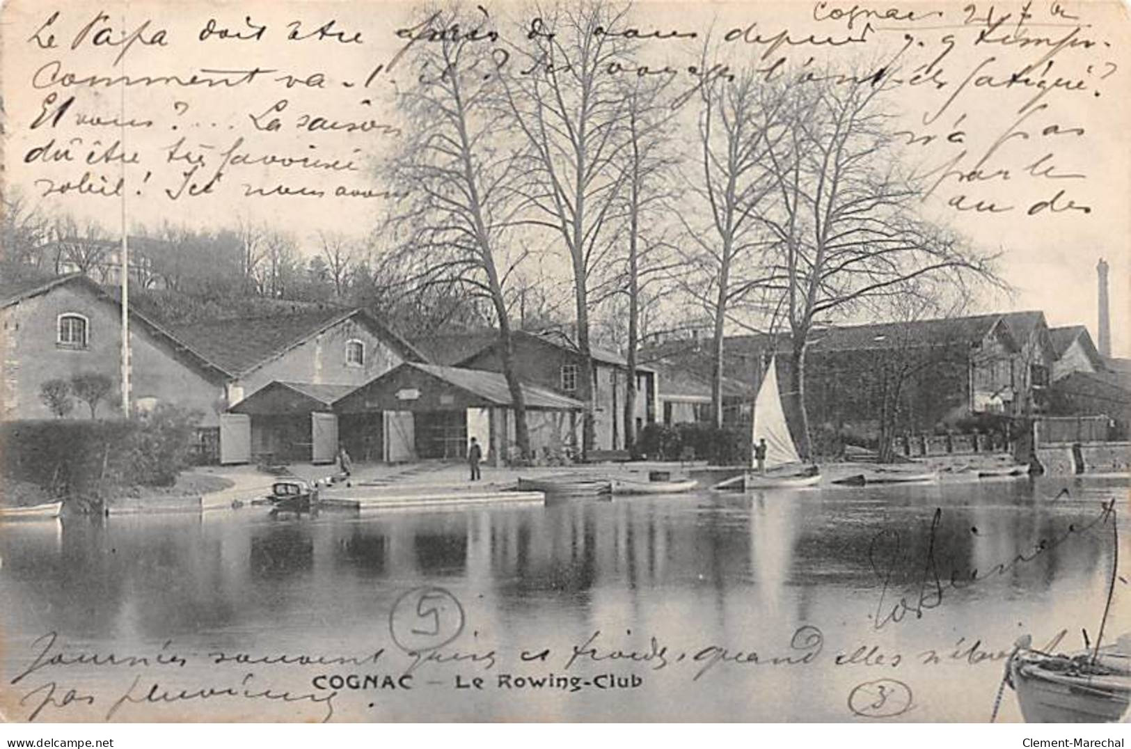 COGNAC - Le Rowing Club - Très Bon état - Cognac