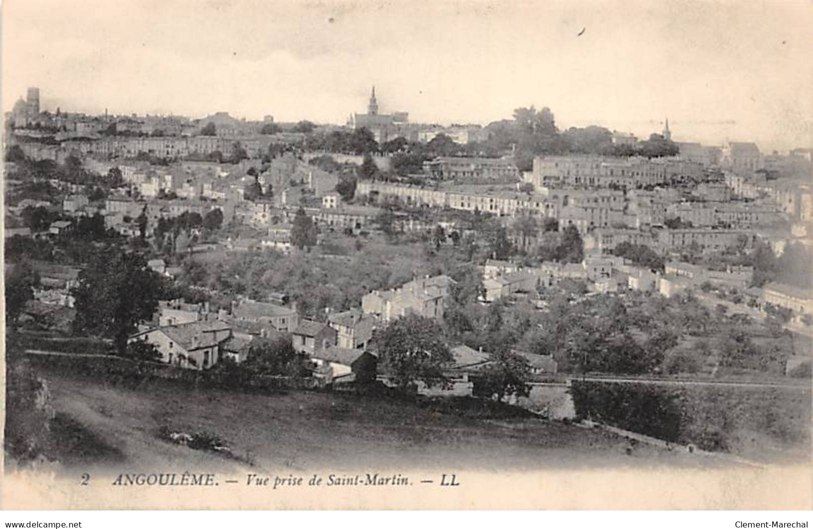 ANGOULEME - Vue Prise De Saint Martin - Très Bon état - Angouleme