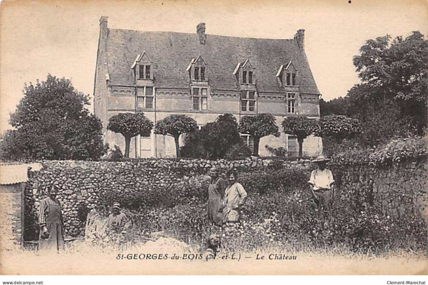 SAINT GEORGES DU BOIS - Le Château - Très Bon état - Saint Georges Sur Loire