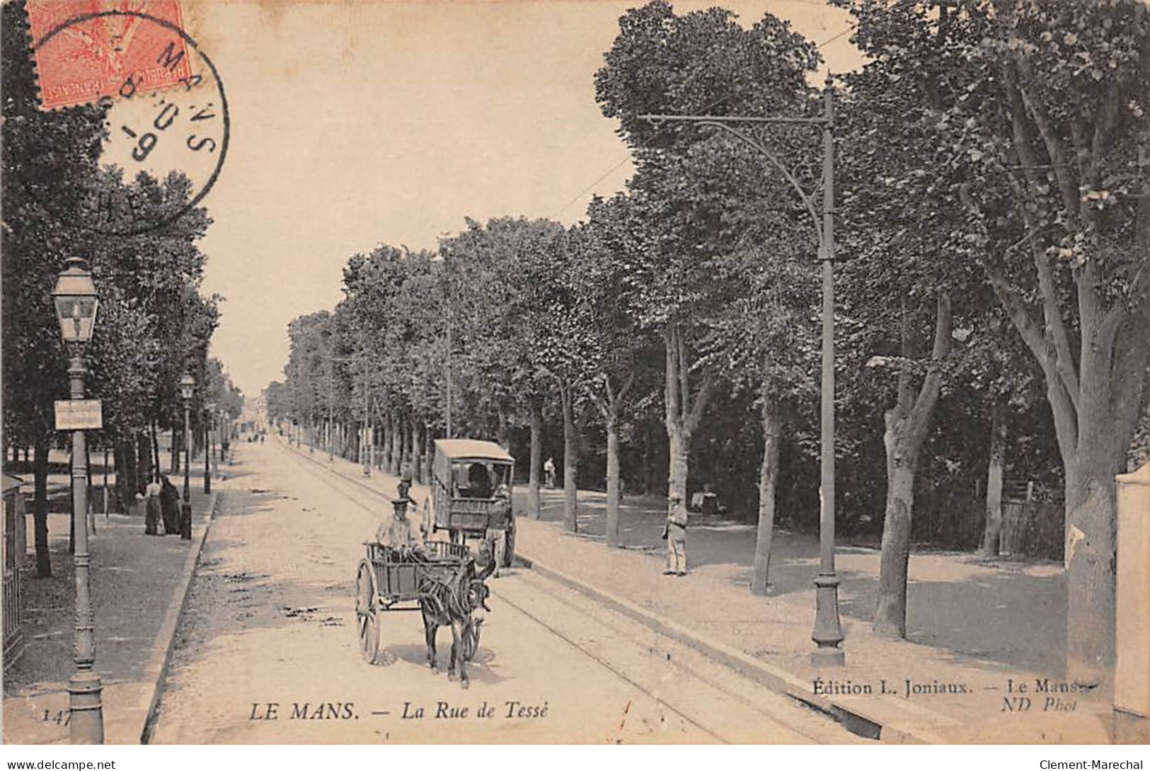 LE MANS - La Rue De Tessé - état - Le Mans
