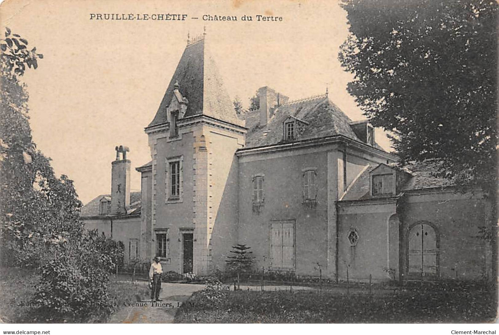 PRUILLE LE CHETIF - Château Du Tertre - état - Andere & Zonder Classificatie