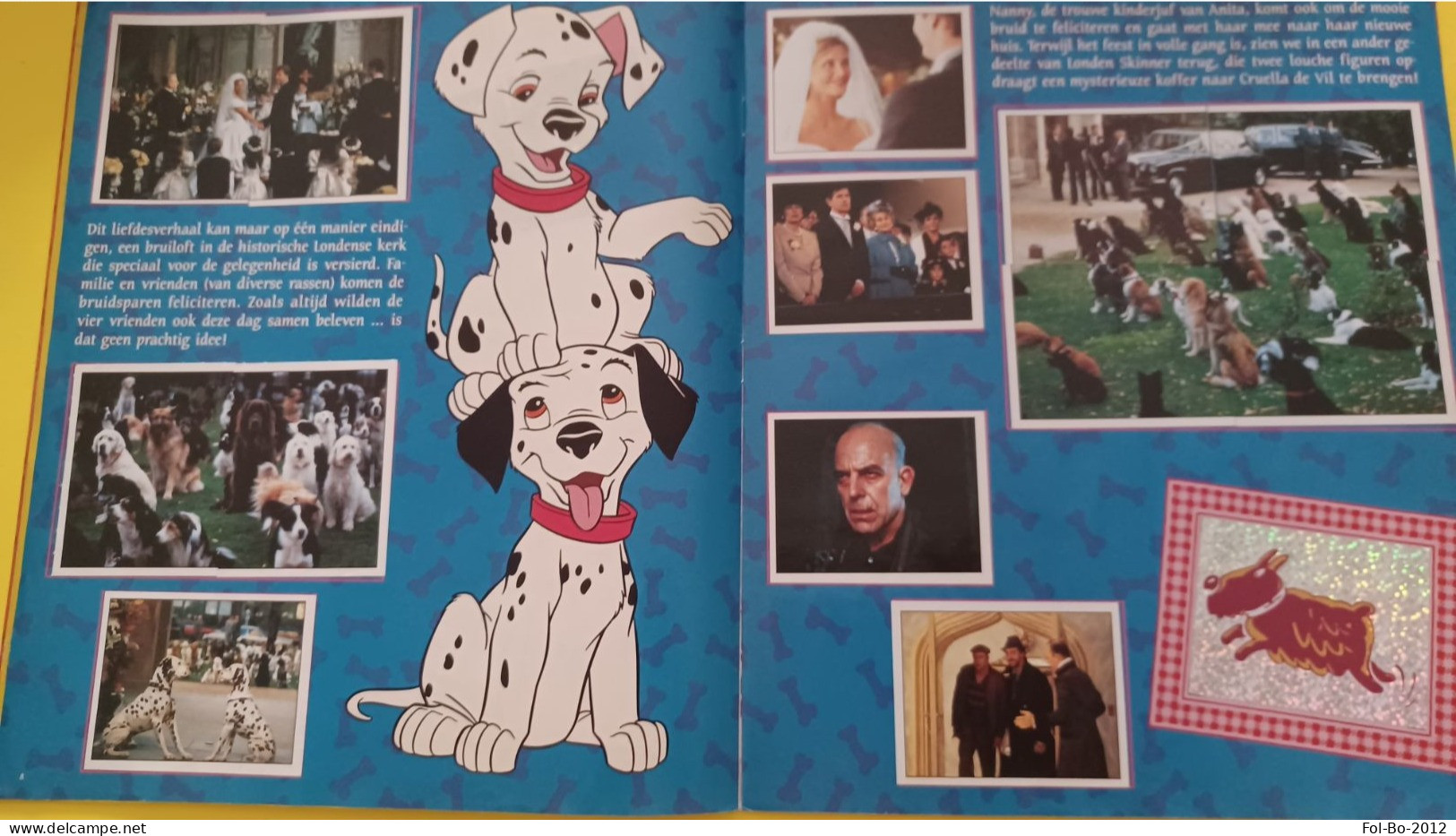 101 Echte Dalmatiers  La Carica Dei 101 Disney Album Completo Panini 1997 - Autres & Non Classés