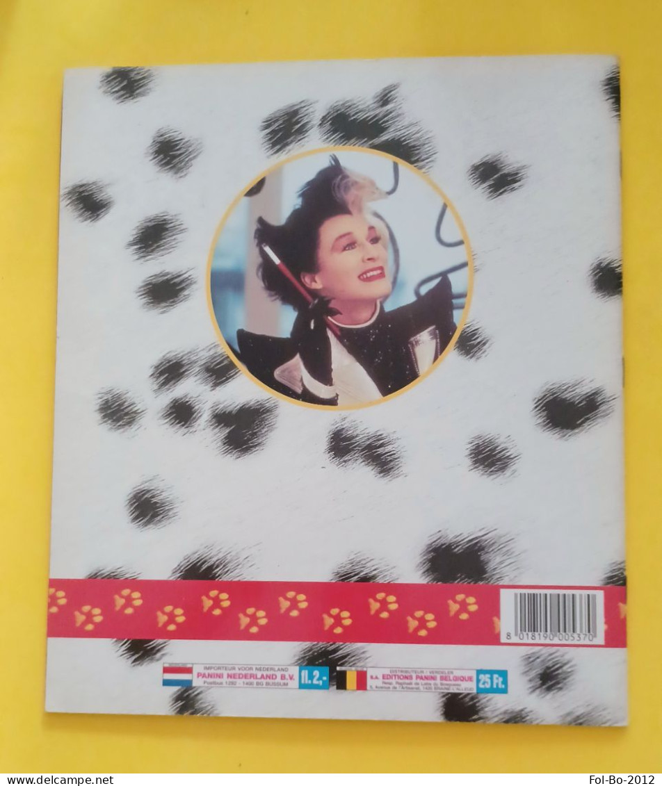 101 Echte Dalmatiers  La Carica Dei 101 Disney Album Completo Panini 1997 - Autres & Non Classés