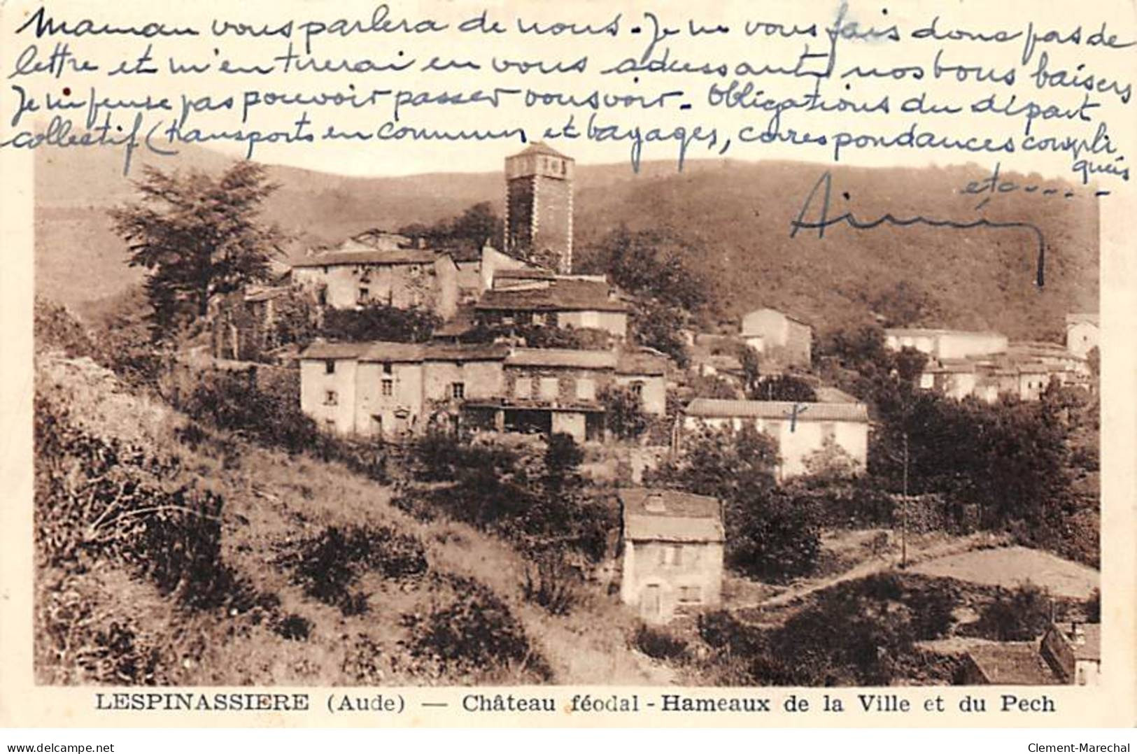 LESPINASSIERE - Château Féodal - Hameau De La Ville Et Du Pech - Très Bon état - Autres & Non Classés