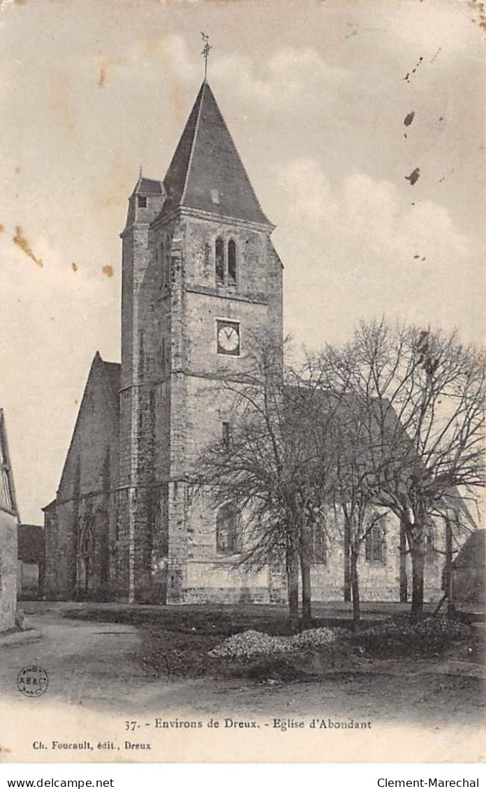 Environs De Dreux - Eglise D'ABONDANT - Très Bon état - Other & Unclassified