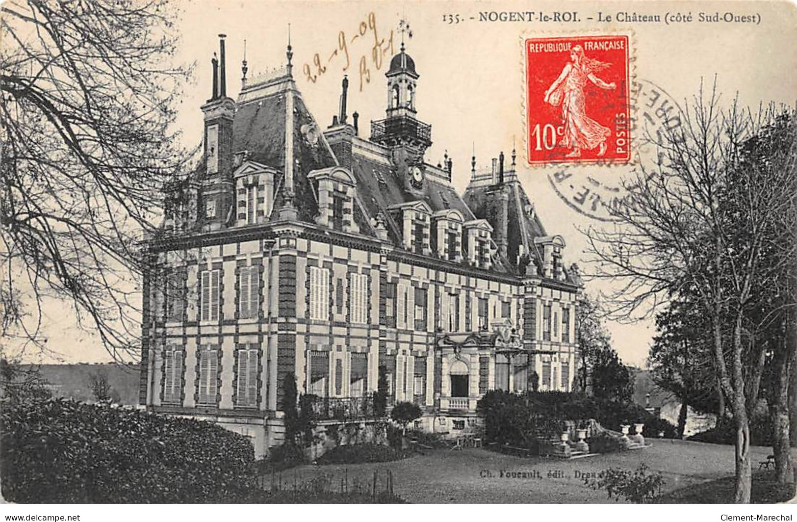 NOGENT LE ROI - Le Château - état - Nogent Le Roi