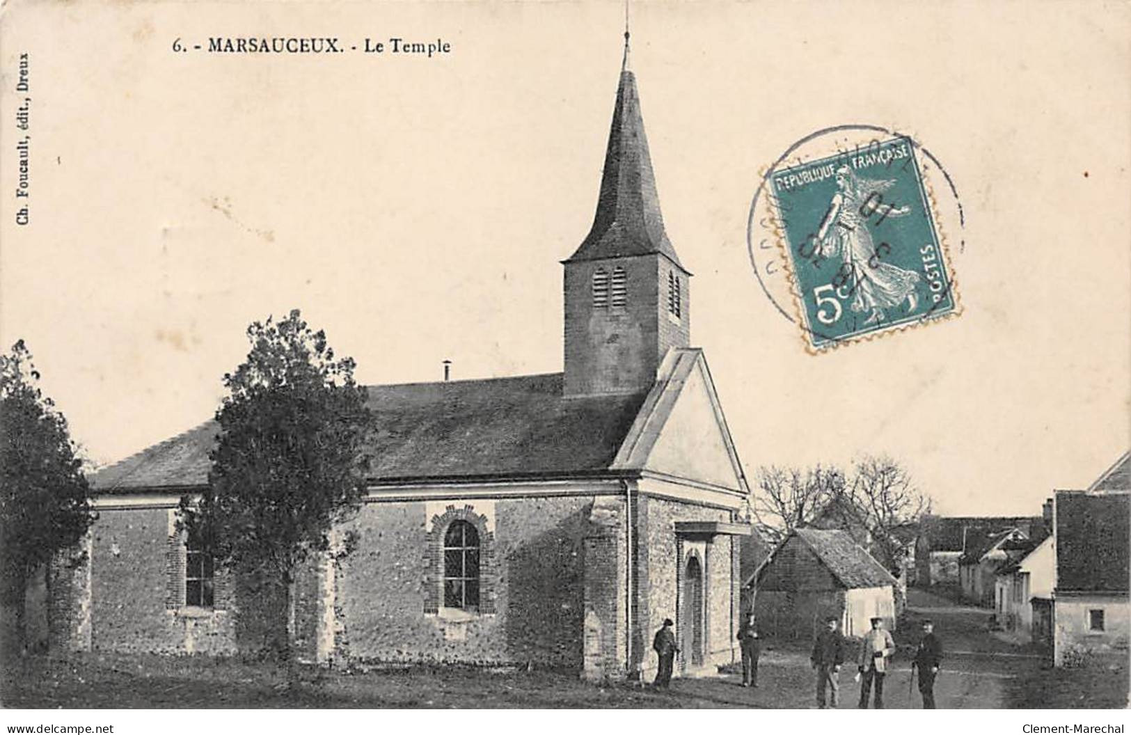 MARSAUCEUX - Le Temple - Très Bon état - Autres & Non Classés