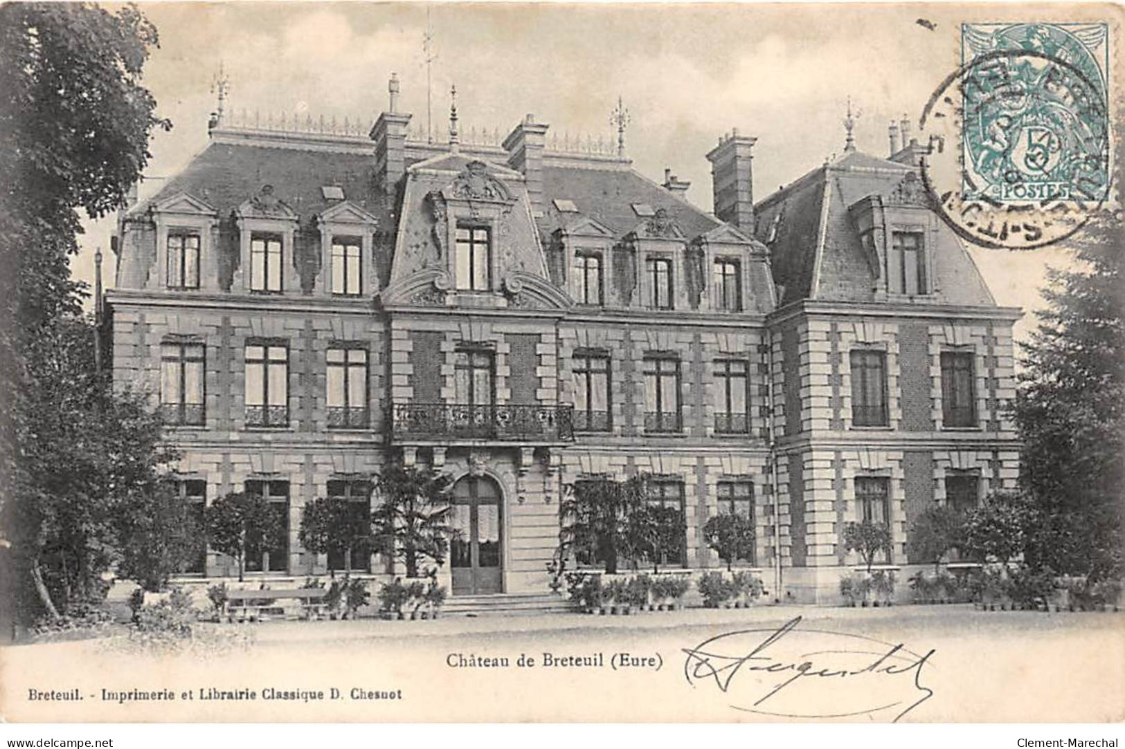 Château De BRETEUIL - Très Bon état - Breteuil