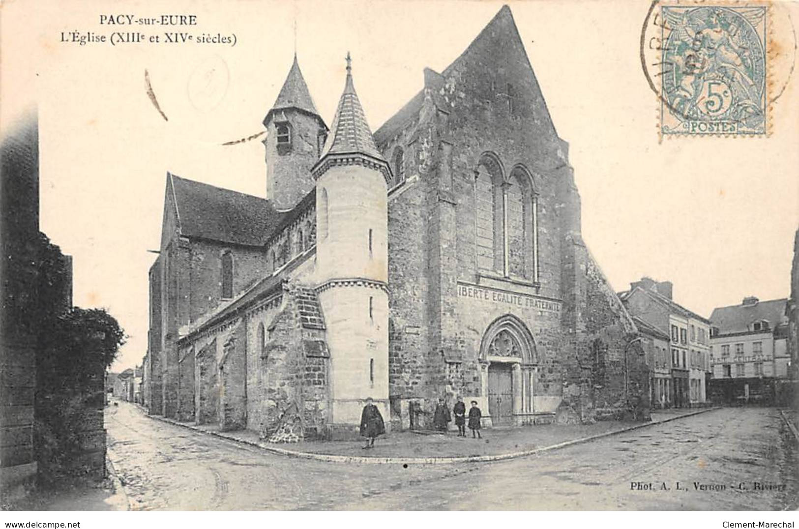 PACY SUR EURE - L'Eglise - Très Bon état - Pacy-sur-Eure