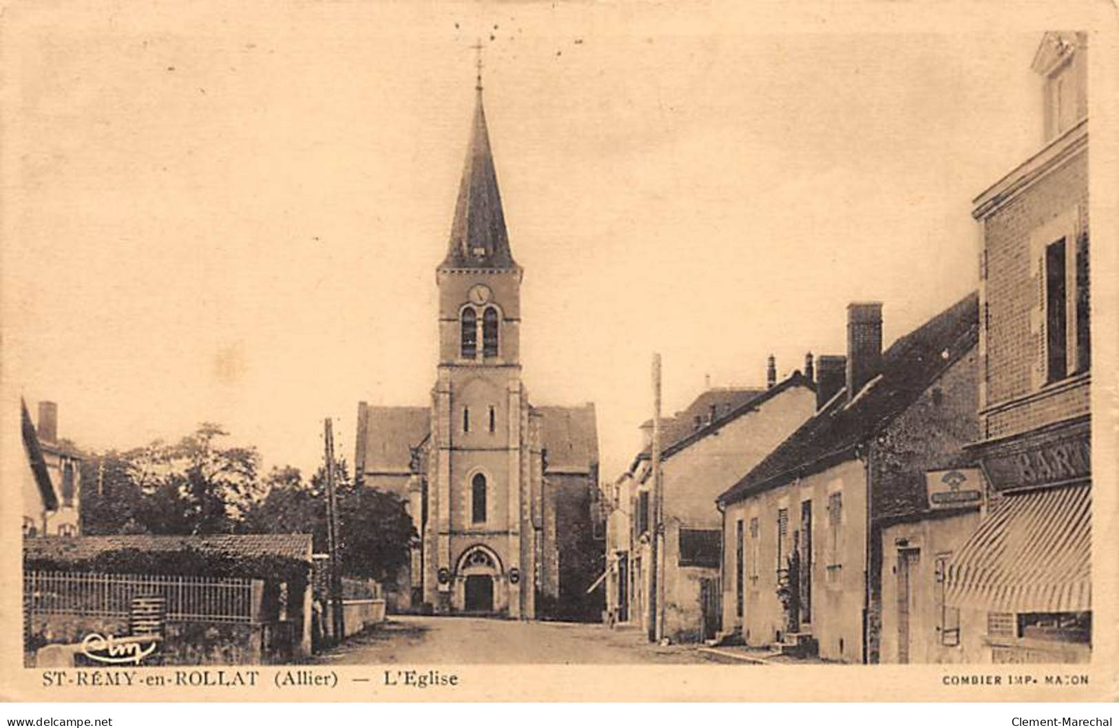 SAINT REMY EN ROLLAT - L'Eglise - Très Bon état - Other & Unclassified