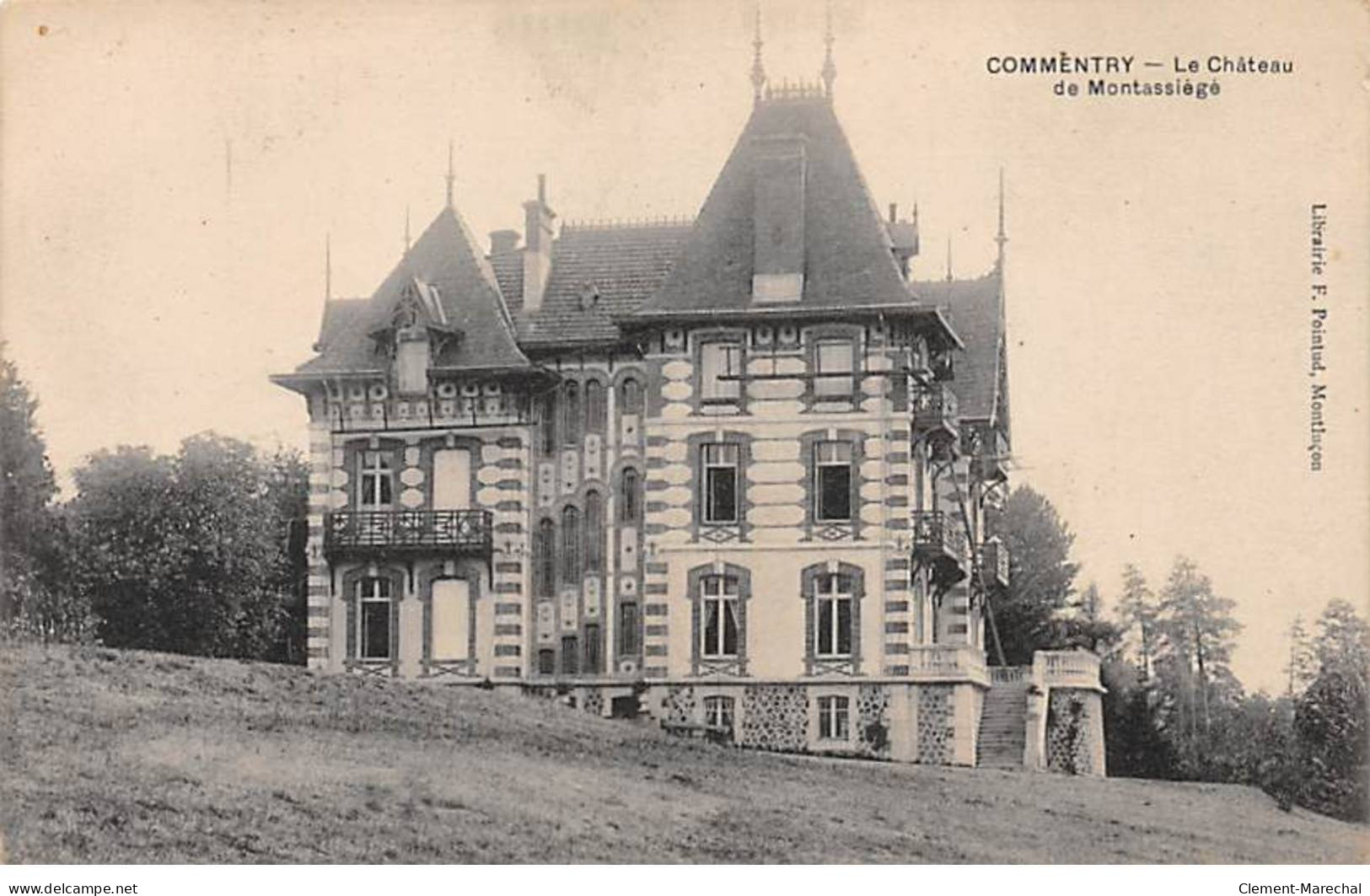 COMMENTRY - Le Château De Montassiège - Très Bon état - Commentry