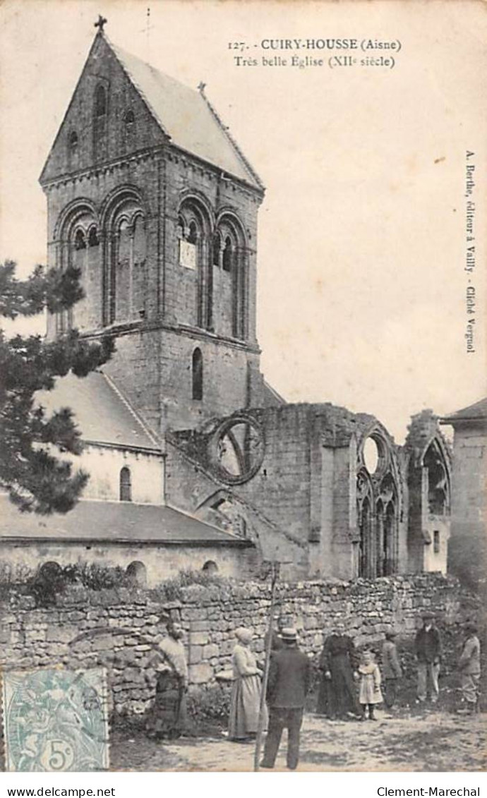 CUIRY HOUSSE - Très Belle Eglise - Très Bon état - Autres & Non Classés