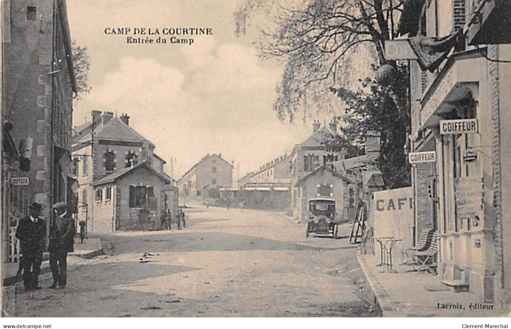 Camp De LA COURTINE - Entrée Du Camp - Très Bon état - La Courtine