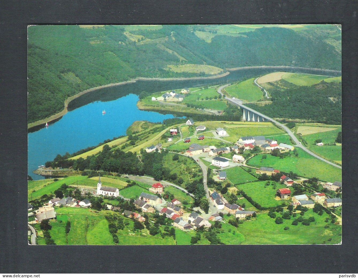 LUXEMBOURG -  INSENBORN - VUE AERIENNE - LE LAC   (L 188) - Sonstige & Ohne Zuordnung