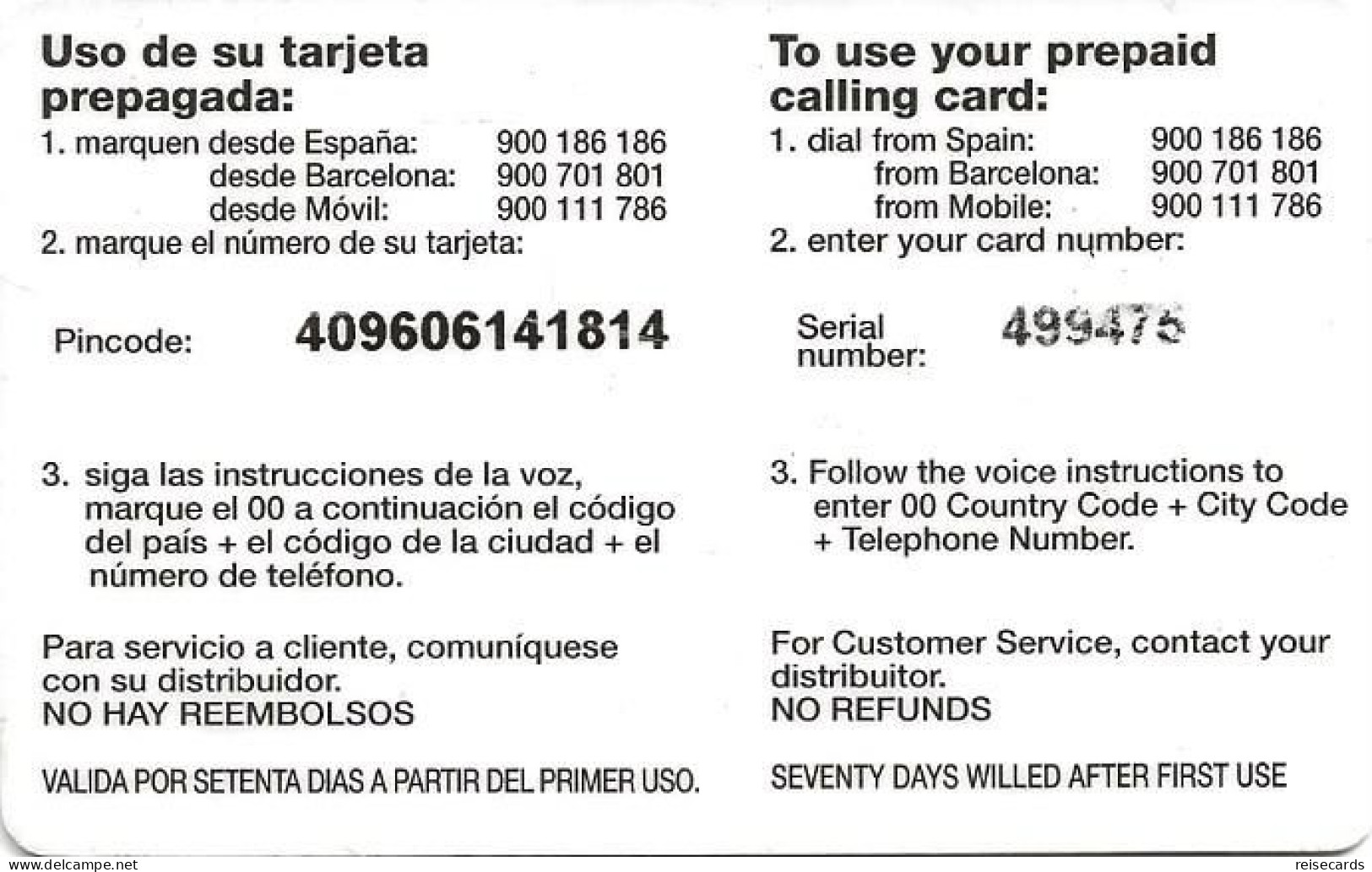 Spain: Prepaid Khyber - Sonstige & Ohne Zuordnung