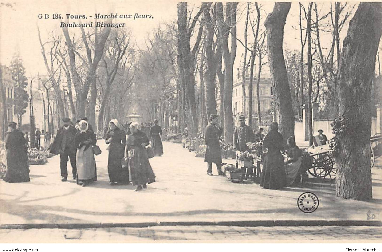 TOURS - Marché Aux Fleurs - Boulevard Béranger - Très Bon état - Tours