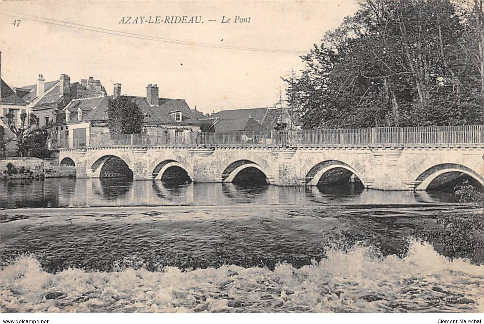 AZAY LE RIDEAU - Le Pont - Très Bon état - Azay-le-Rideau