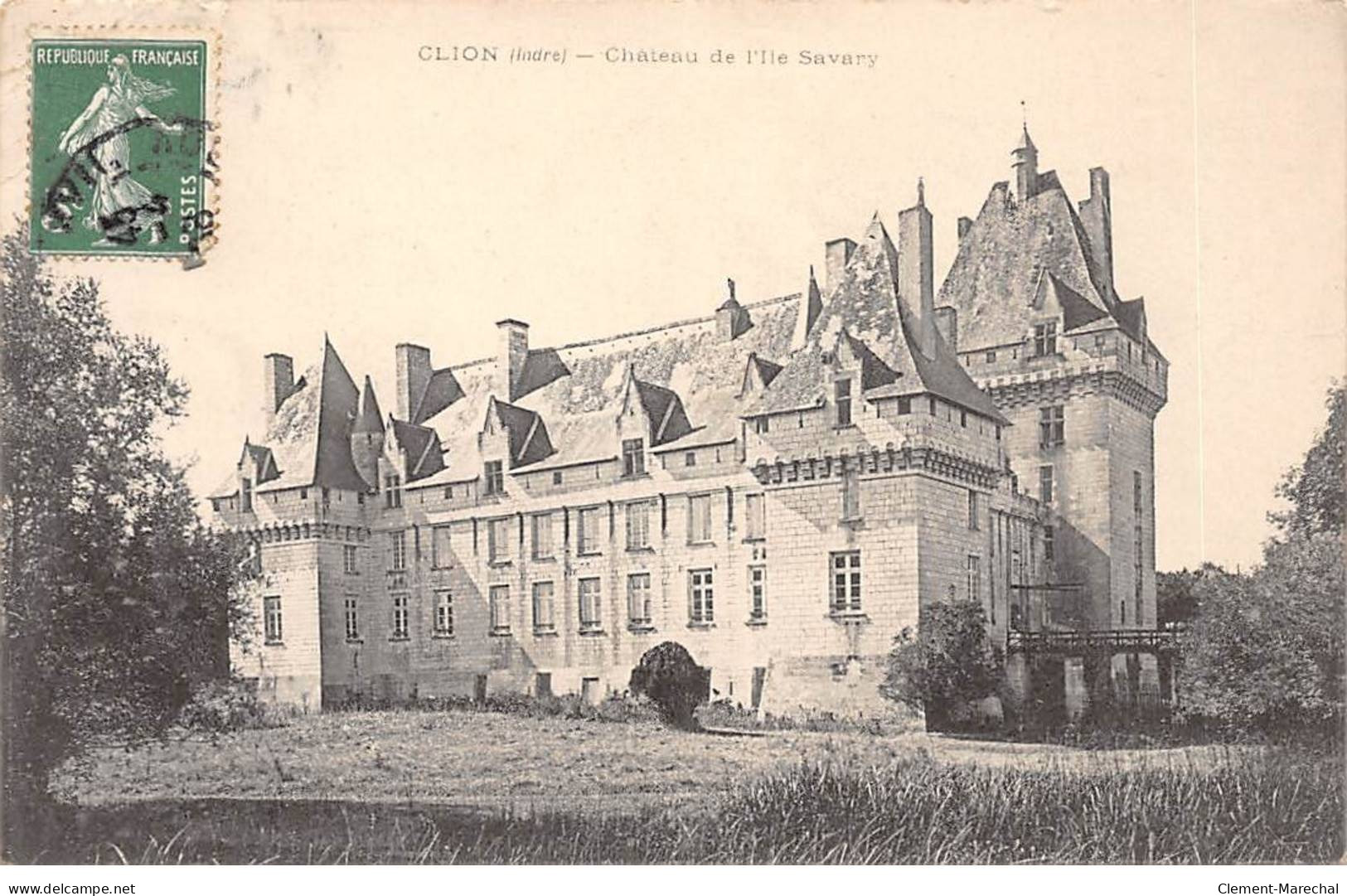 CLION - Château De L'Ile Savary - Très Bon état - Autres & Non Classés