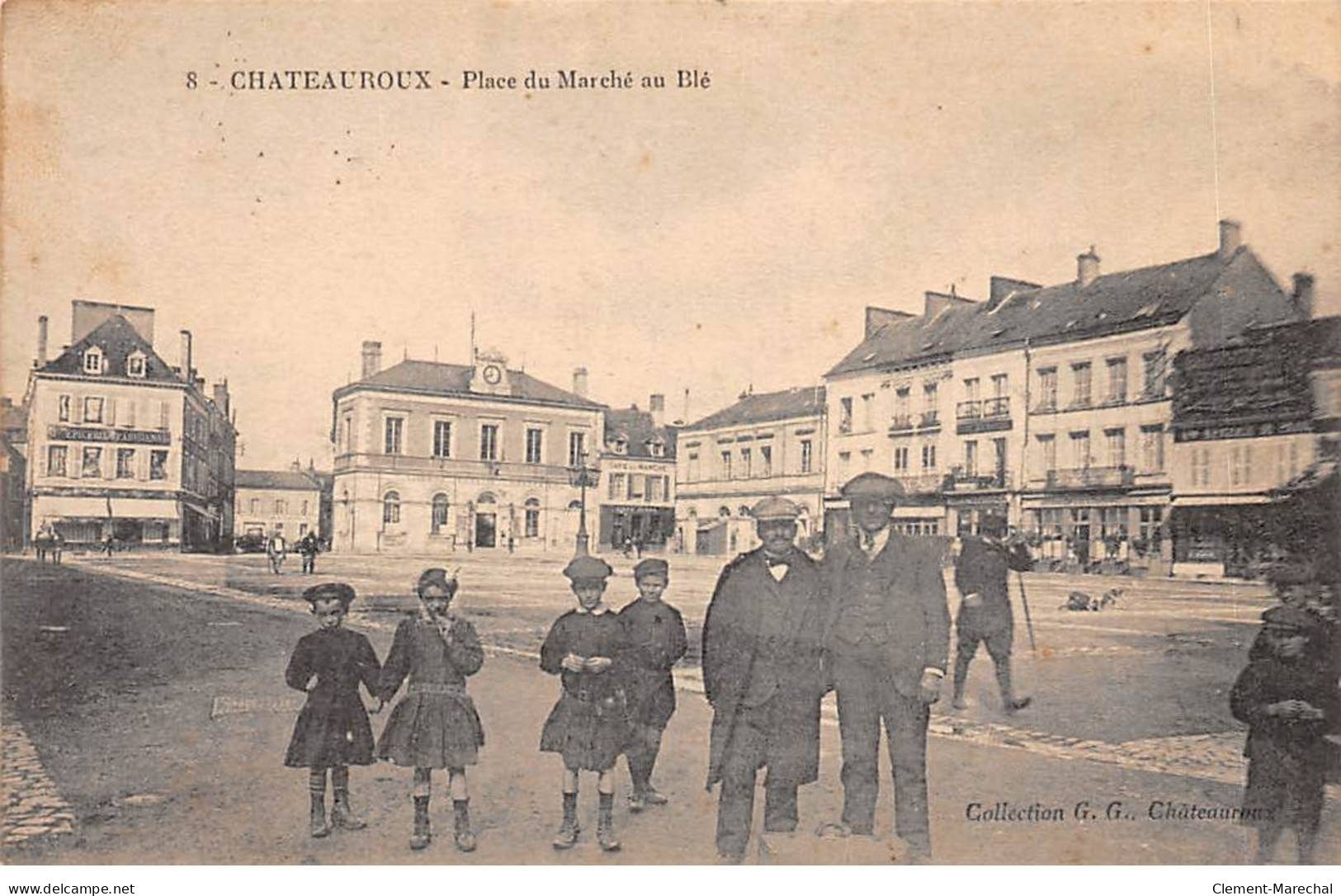 CHATEAUROUX - Place Du Marché Au Blé - Très Bon état - Chateauroux