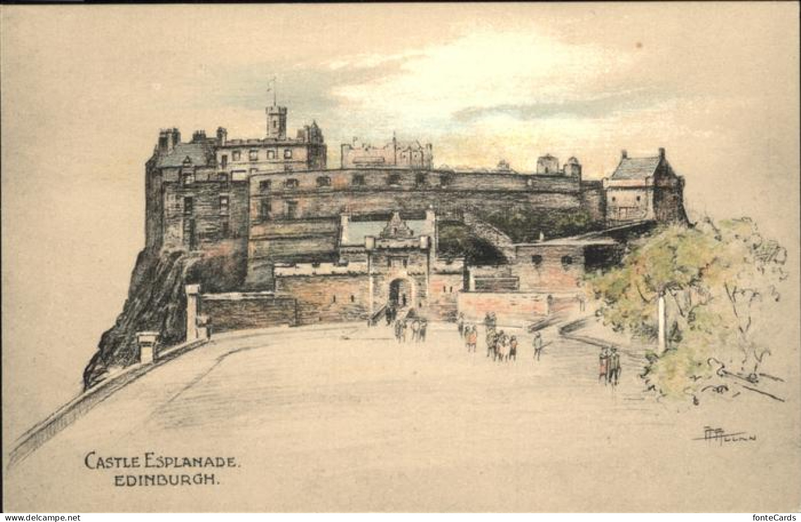 11111456 Edinburgh Castle Esplanade Edinburgh - Autres & Non Classés