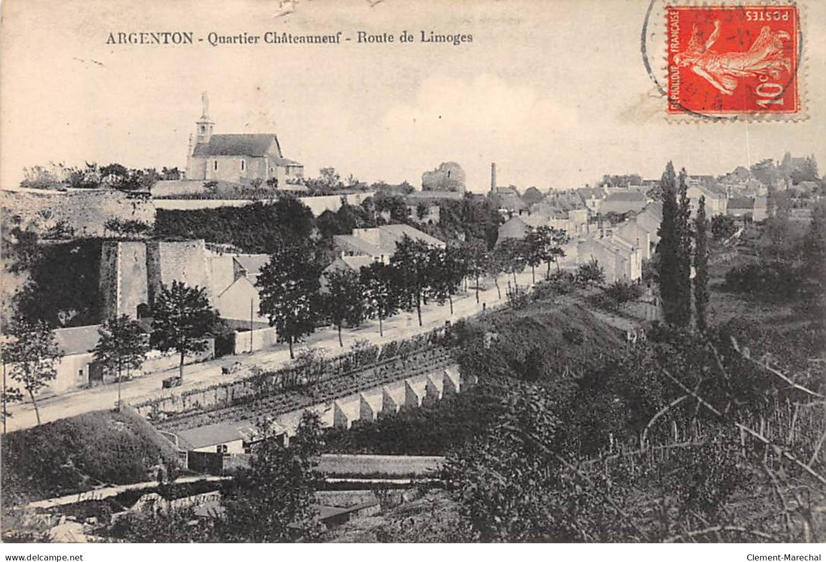 ARGENTON - Quartier Châteauneuf - Route De Limoges - Très Bon état - Autres & Non Classés