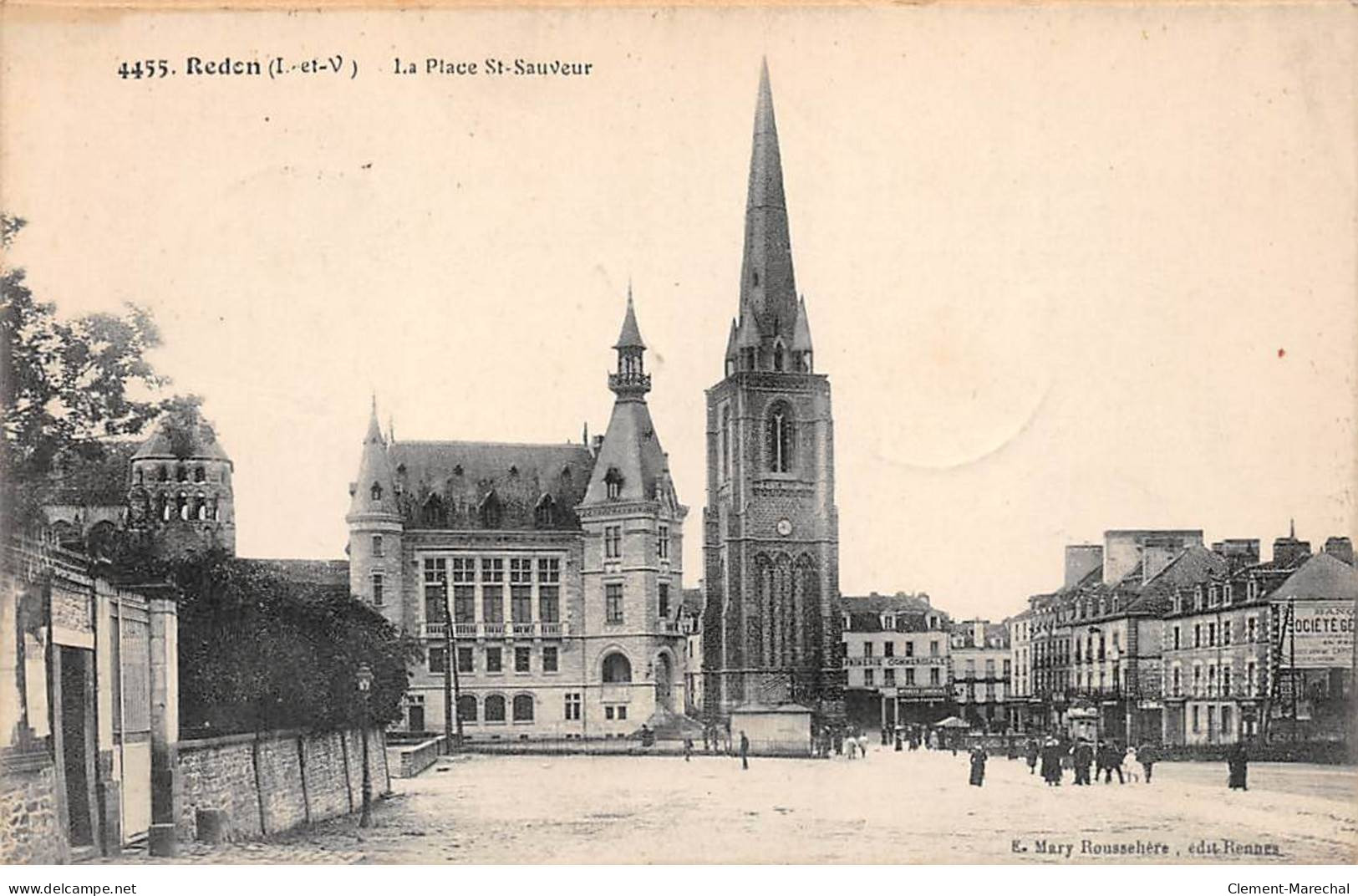 REDON - La Place Saint Sauveur - Très Bon état - Redon