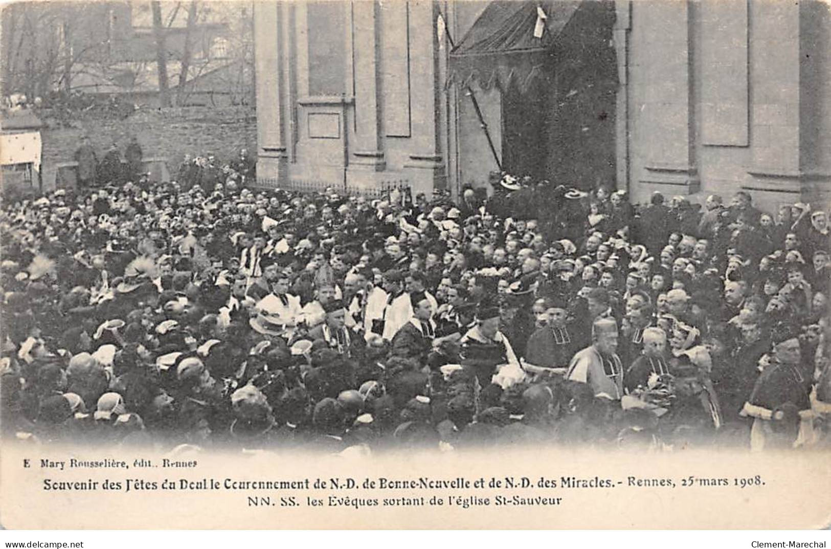 RENNES - 1908 - Souvenir Des Fêtes Du Doul - Très Bon état - Rennes